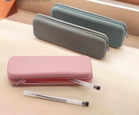 Logo Bienvenue personnalisation étudiant sac de rangement en silicone pour organiser des stylos et des outils