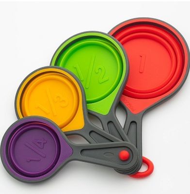 Coupe et cuillère de mesure pliables légères avec échelle pour obtenir des résultats précis