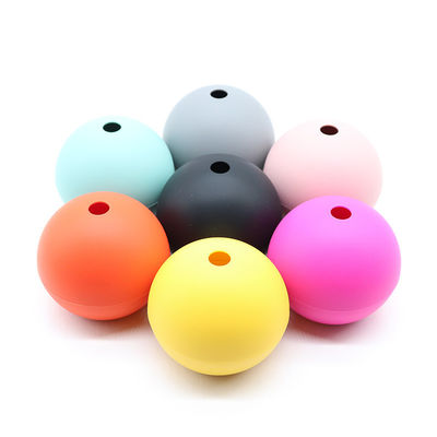 Logo personnalisé Acceptable 2,5 pouces Silicone Ice Ball fabricant pour le cocktail de whisky et de vin