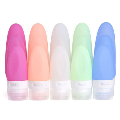2 oz 60 ml bouteille de taille intelligente étanche au BPA approuvé pour le stockage de cosmétiques personnalisés