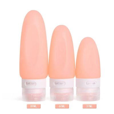 2 oz 60 ml bouteille de taille intelligente étanche au BPA approuvé pour le stockage de cosmétiques personnalisés