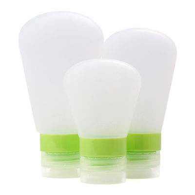 Kit de bouteille de voyage en silicone vol. 37 ml / ou personnalisé 89 ml