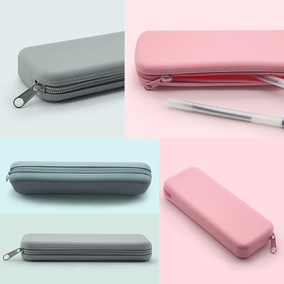 Logo Bienvenue personnalisation étudiant sac de rangement en silicone pour organiser des stylos et des outils