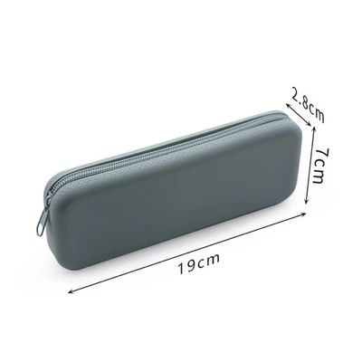 Logo Bienvenue personnalisation étudiant sac de rangement en silicone pour organiser des stylos et des outils