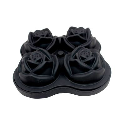 Fabricant de billes de glace en silicone rose à libération facile Grand cube de glace pour plateaux de collations de cocktail