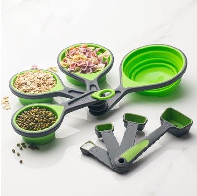 Coupe et cuillère de mesure pliables légères avec échelle pour obtenir des résultats précis