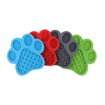 Les chiens sous la douche les animaux de compagnie les bols les mangeurs les pattes les lèches le matelas en silicone pour chiens les chats 109G