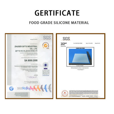 Boîte en silicone pliable pour le stockage des aliments sans danger au micro-ondes bleu