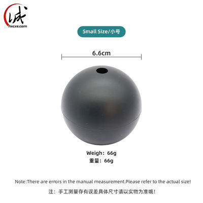 Logo personnalisé Acceptable 2,5 pouces Silicone Ice Ball fabricant pour le cocktail de whisky et de vin