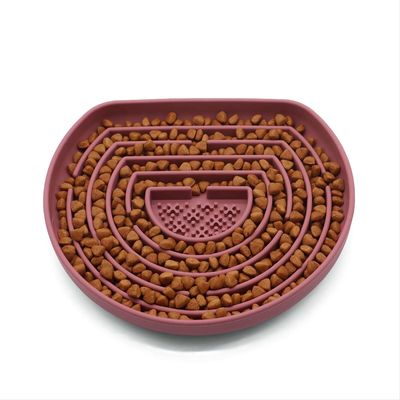 Logo personnalisé Acceptable Tapis de silicone pour chien pour l'alimentation et la digestion lente 2024