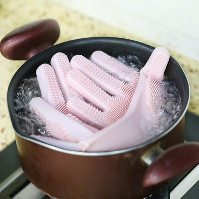 Gants de lavage de vaisselle en silicone pour une plage de température de -40 220 C