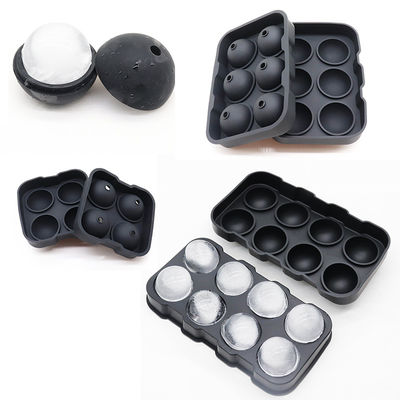Plateau à glaçons en silicone pour la fabrication de boules de glace de whisky Matériau de qualité alimentaire sans BPA