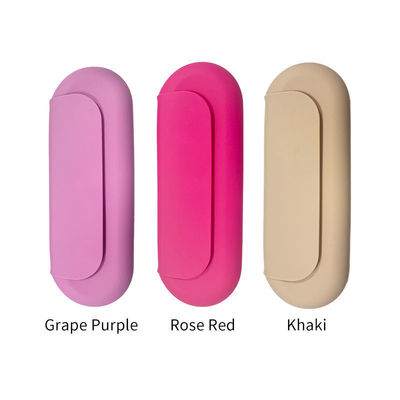 Logo personnalisé organisateur cosmétique de voyage en silicone pour femmes et filles