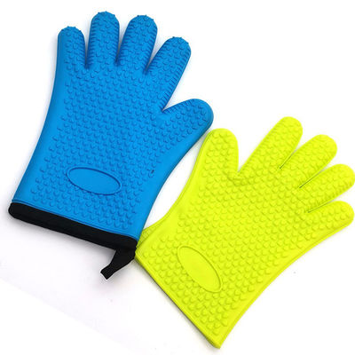 Logo Des gants de cuisine en silicone résistant à la chaleur personnalisés pour le porte-pot chaud dans la cuisine