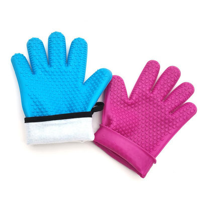 Logo Des gants de cuisine en silicone résistant à la chaleur personnalisés pour le porte-pot chaud dans la cuisine