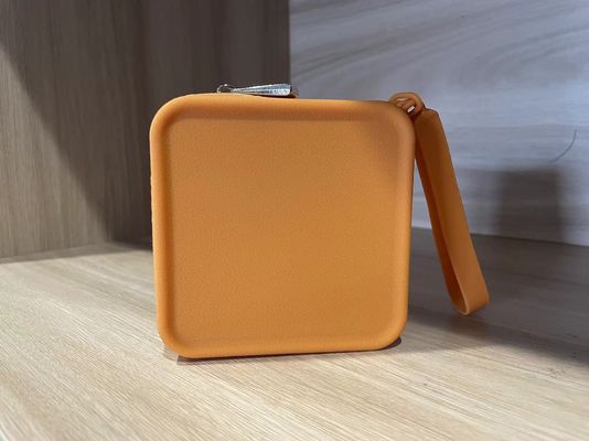 Sac de rangement de bijoux et de maquillage Boîte de cosmétiques en silicone personnalisée pour les accessoires de filles