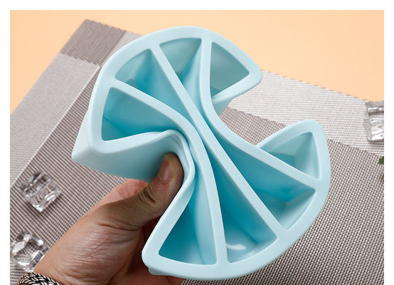 4 grilles multicolores plateaux à glaçons moules en silicone de qualité alimentaire 17*14.3*3.6cm