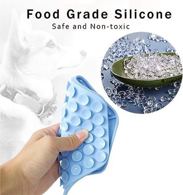 Type d'article Tapis de mangeur lent pour animaux de compagnie Tapis de silicone personnalisé pour chiens et chats
