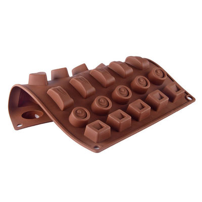 Les moules en silicone à formes multiples sont parfaits pour fabriquer des moules de chocolat et de confiture sur mesure.
