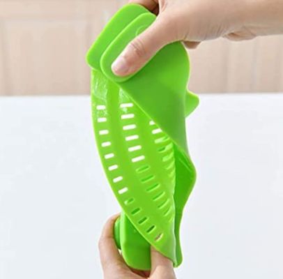 Les pinces de silicone réglables sont parfaites pour les ustensiles, les filtres et les pots.