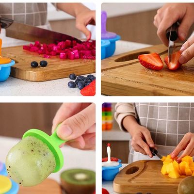 145g Fabricant de glaçons en silicone réutilisable avec stick top Vente de moule de glaçons sans BPA
