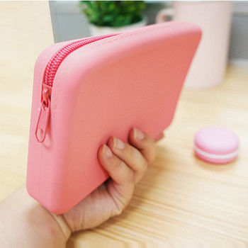 Sac cosmétique de voyage en silicone imperméable à l'eau pour les filles
