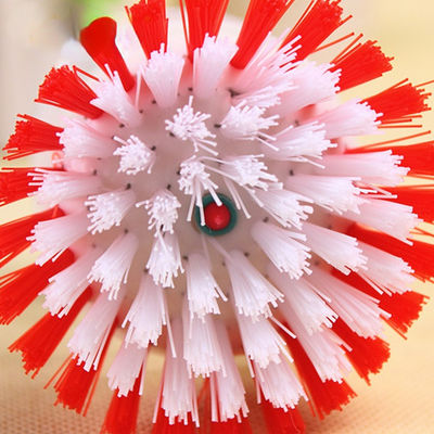 Brosse de nettoyage de cuisine avec poignée ABS Dispensateur de savon en plastique Brosse à vaisselle