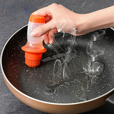 Outils pratiques Bouteille de silicone et brosse à huile pour les besoins de cuisson