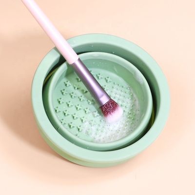 Outil de nettoyage d'œufs de beauté Bienfiné de silicone pliable brosse nettoyeur de tasse pour les soins de beauté