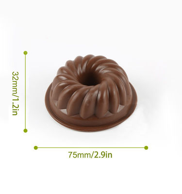 Des moules de pâtisserie en silicone non collant idéaux pour la cuisson et stockés sous diverses formes