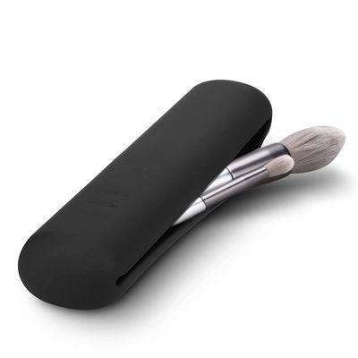 Boîte de rangement de pinceau cosmétique en silicone de qualité alimentaire à 100% design moderne avec fermeture à l' aimant