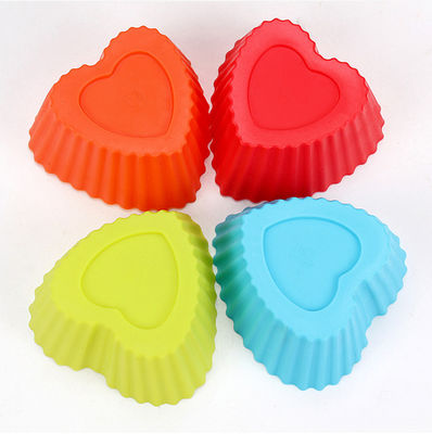 Coupe de cuisson réutilisable Mini Outil de cuisson en silicone Couvertures de gâteau