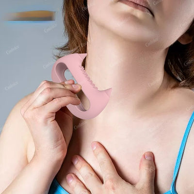 Instrument de massage en silicone pour le cou pour les méridiens clés
