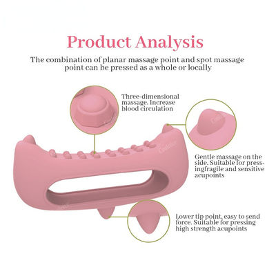Instrument de massage en silicone pour le cou pour les méridiens clés