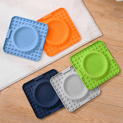 20 cm*20 cm Alimenteur en silicone pour animaux de compagnie pour chiens et chats