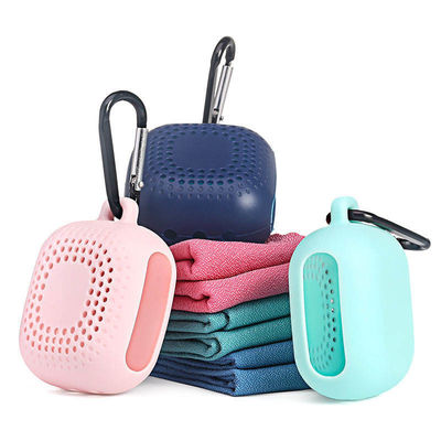 35 g de serviette à séchage rapide en silicone carré pour une protection de l'environnement écologique