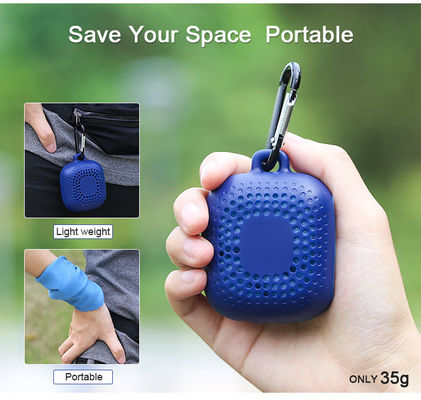 35 g de serviette à séchage rapide en silicone carré pour une protection de l'environnement écologique