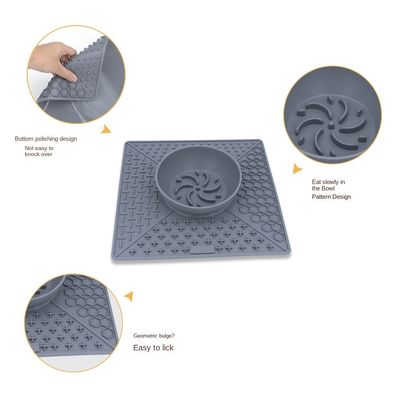 Coupe pour chiens de compagnie pliable en silicone portable alimentateur de voyage Bpa gratuit tasses de qualité alimentaire seaux