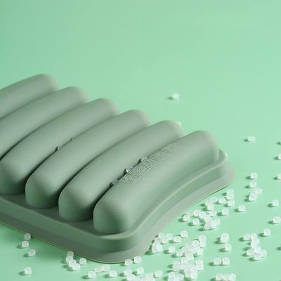17.5*14cm Moule de saucisse en silicone pour bébé Aliments complémentaires