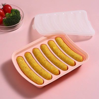 17.5*14cm Moule de saucisse en silicone pour bébé Aliments complémentaires
