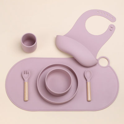 Design moderne placemat en silicone pour table à manger pour enfants OEM / ODM Bienvenue