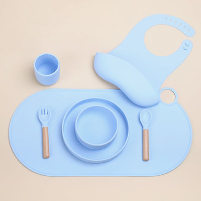 Design moderne placemat en silicone pour table à manger pour enfants OEM / ODM Bienvenue