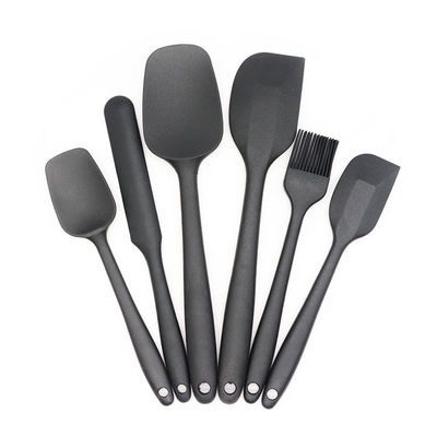 Cuillère à soupe en nylon en silicone et spatule pour cuisson à haute température dans la cuisine