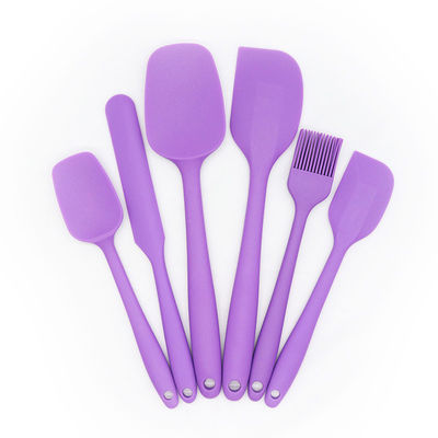 Cuillère à soupe en nylon en silicone et spatule pour cuisson à haute température dans la cuisine