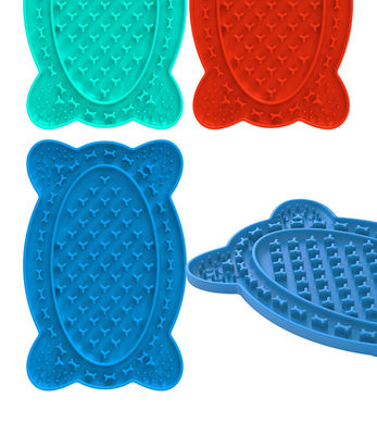 Pâtes de silicone de qualité alimentaire pour animaux de compagnie, pattes de chat, alimentation lente pour chiens avec ventouses