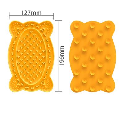Pâtes de silicone de qualité alimentaire pour animaux de compagnie, pattes de chat, alimentation lente pour chiens avec ventouses