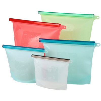 Sac de stockage de lait maternel en silicone recyclable, étanche au vide, scellé et sans BPA
