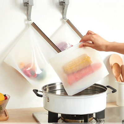 Sac de stockage de lait maternel en silicone recyclable, étanche au vide, scellé et sans BPA