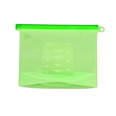 Sac de stockage de lait maternel en silicone recyclable, étanche au vide, scellé et sans BPA