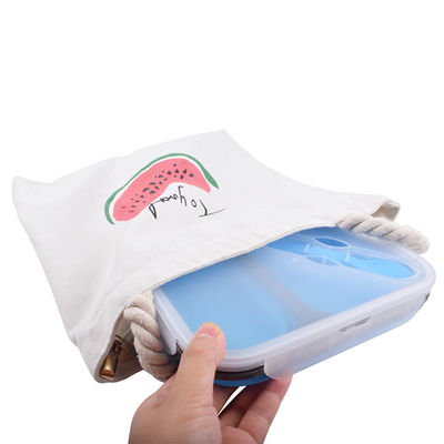 3 Compartement Pour enfants Bento anti-fuite Contenants de stockage de nourriture réutilisables avec fourchette